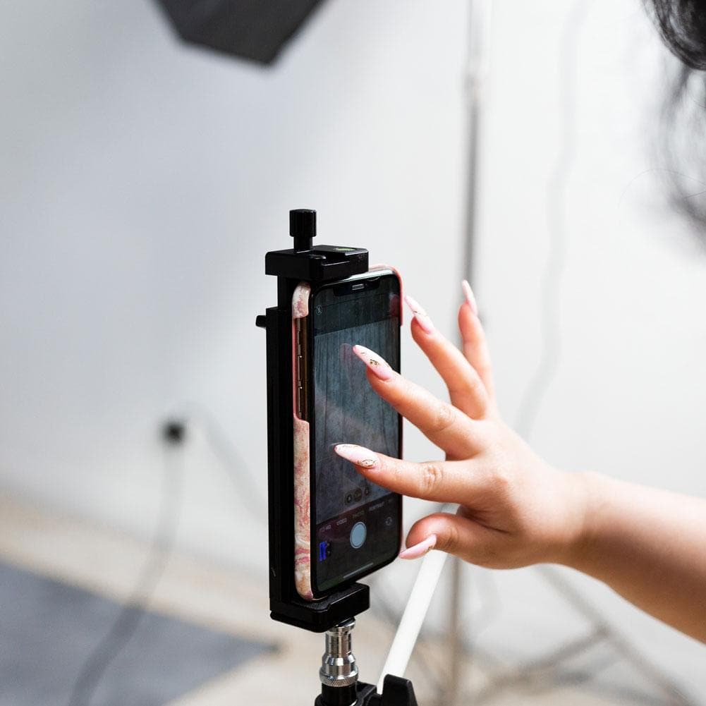 Professional Tablet/Phone Bracket with Light Stand Kit - Bundle