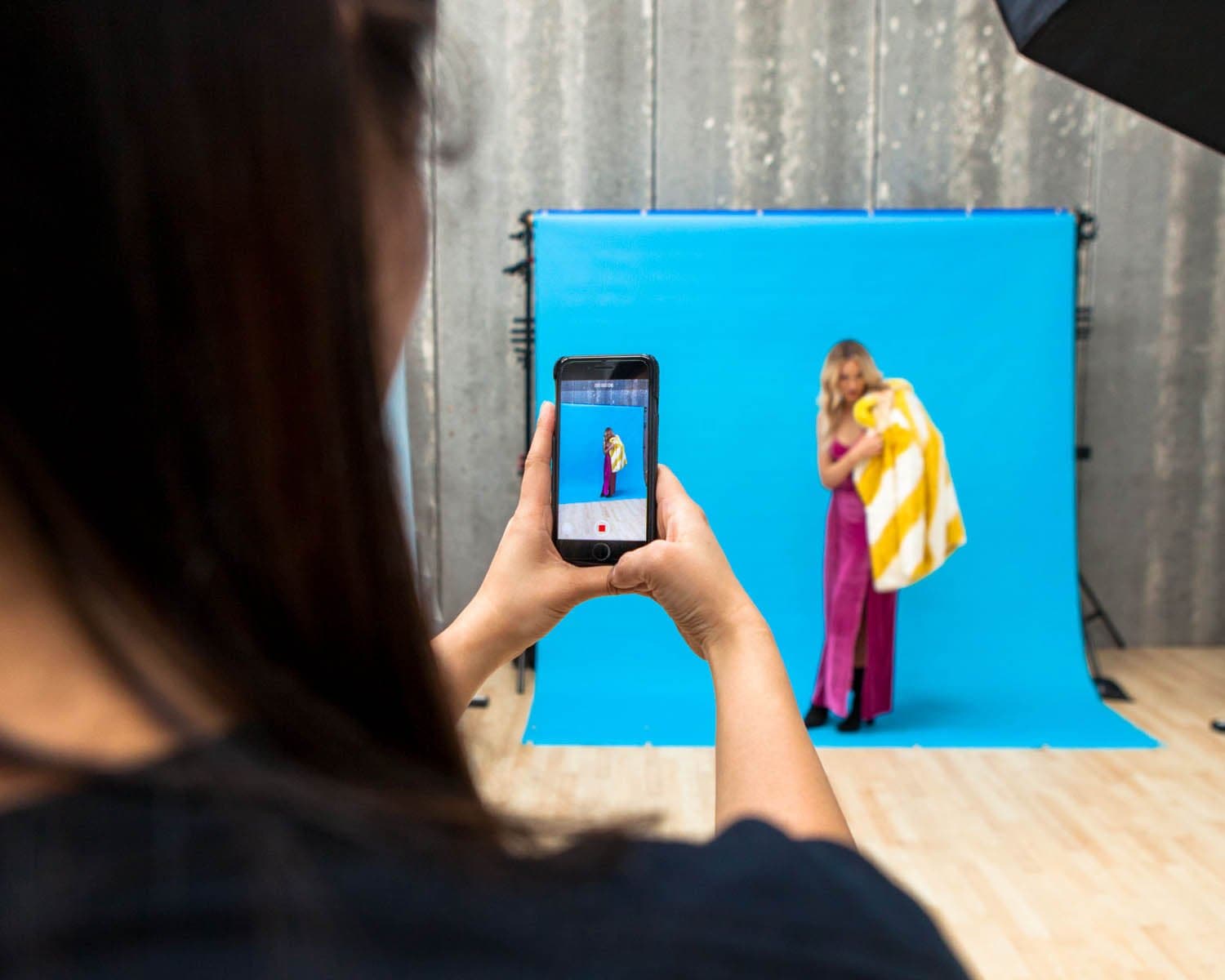 Paper Roll Photography Studio Backdrop Full Length (2.7 x 10M) - Caribbean Sky Blue