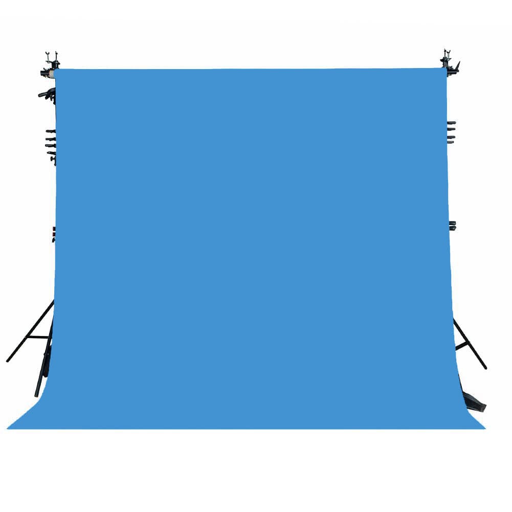 Paper Roll Photography Studio Backdrop Full Length (2.7 x 10M) - Caribbean Sky Blue