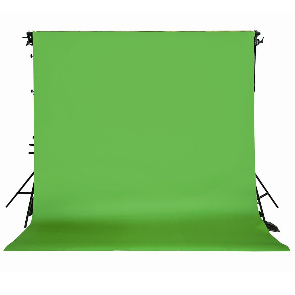 Spectrum Non-Reflective Video Paper Roll Backdrop (2.7 X 10M) - Chroma Key Green Backdrops
