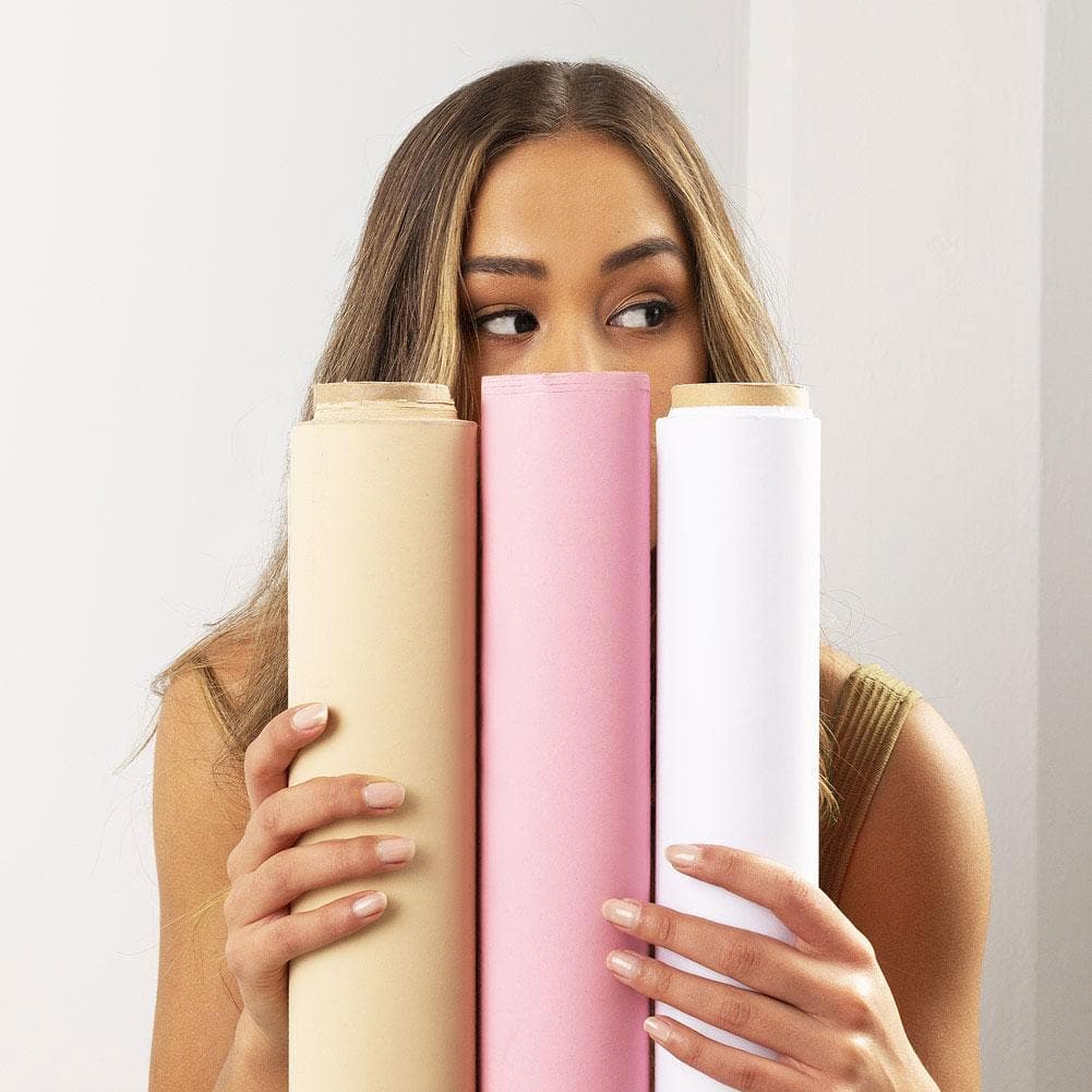 'Essentials' Collection Half Width  Photography Studio Paper Backdrop Set (1.36 x 10M)