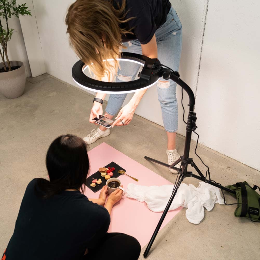 Flat Lay Instagram Backdrop - Pink & Chic Bundle (56cm x 87cm)