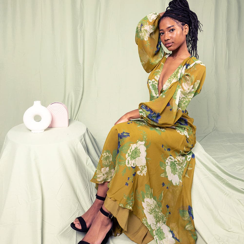 Pastel Palette Cotton Muslin Backdrop 3M x 6M - Holy Guacamole Green