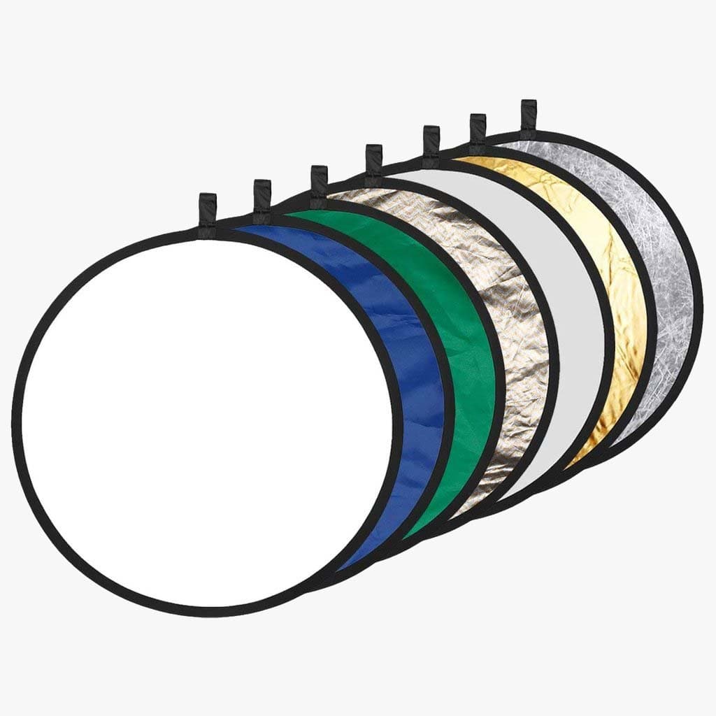 Multi 110cm Collapsible Disc 7-in-1 Photography Studio Light Diffuser Reflector