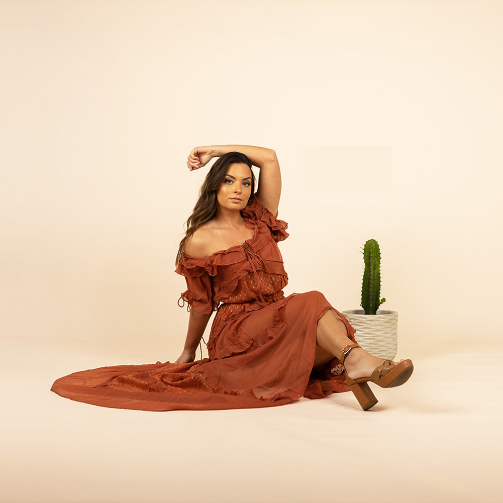 Spectrum Non-Reflective Full Paper Roll Backdrop (2.2 x 10M) - In The Nude Beige