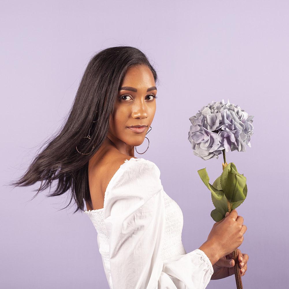 Paper Roll Photography Studio Backdrop Half Width (1.36 x 10M) - Fresh Lavender Purple