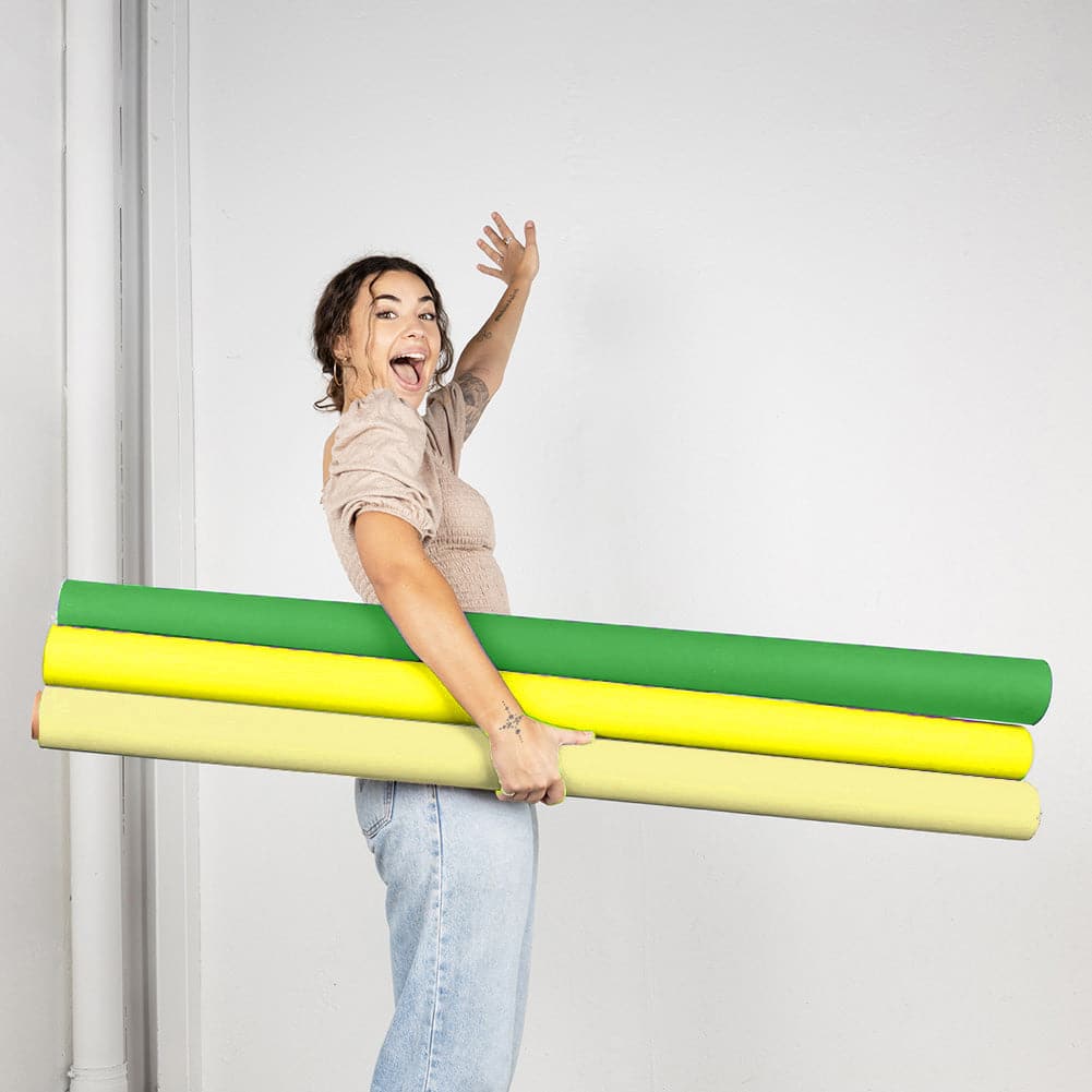 'Mojito Magic' Collection Half Width  Photography Studio Paper Backdrop Set (1.36 x 10M) - Bundle