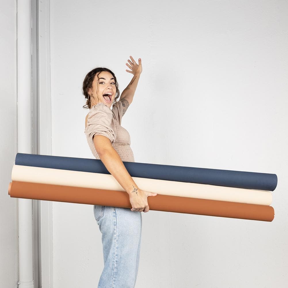 'Rustic Mood' Collection Half Width  Photography Studio Paper Backdrop Set (1.36 x 10M)