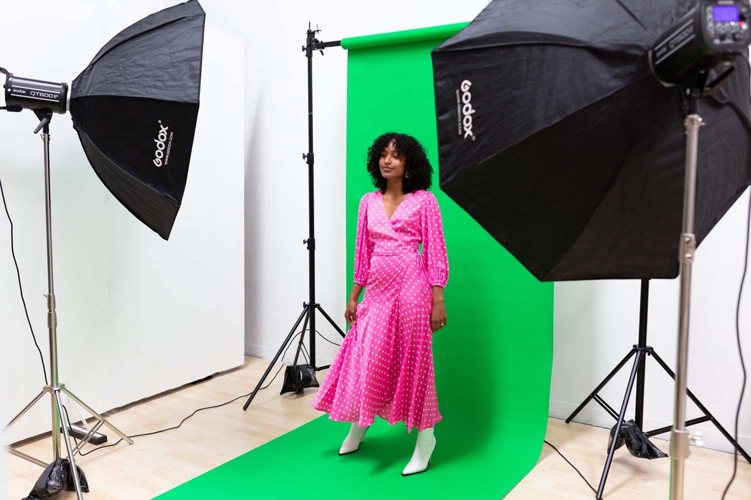 'Streamers Delight' Collection Width  Length Photography Studio Paper Backdrop Set (1.36 x 10M)