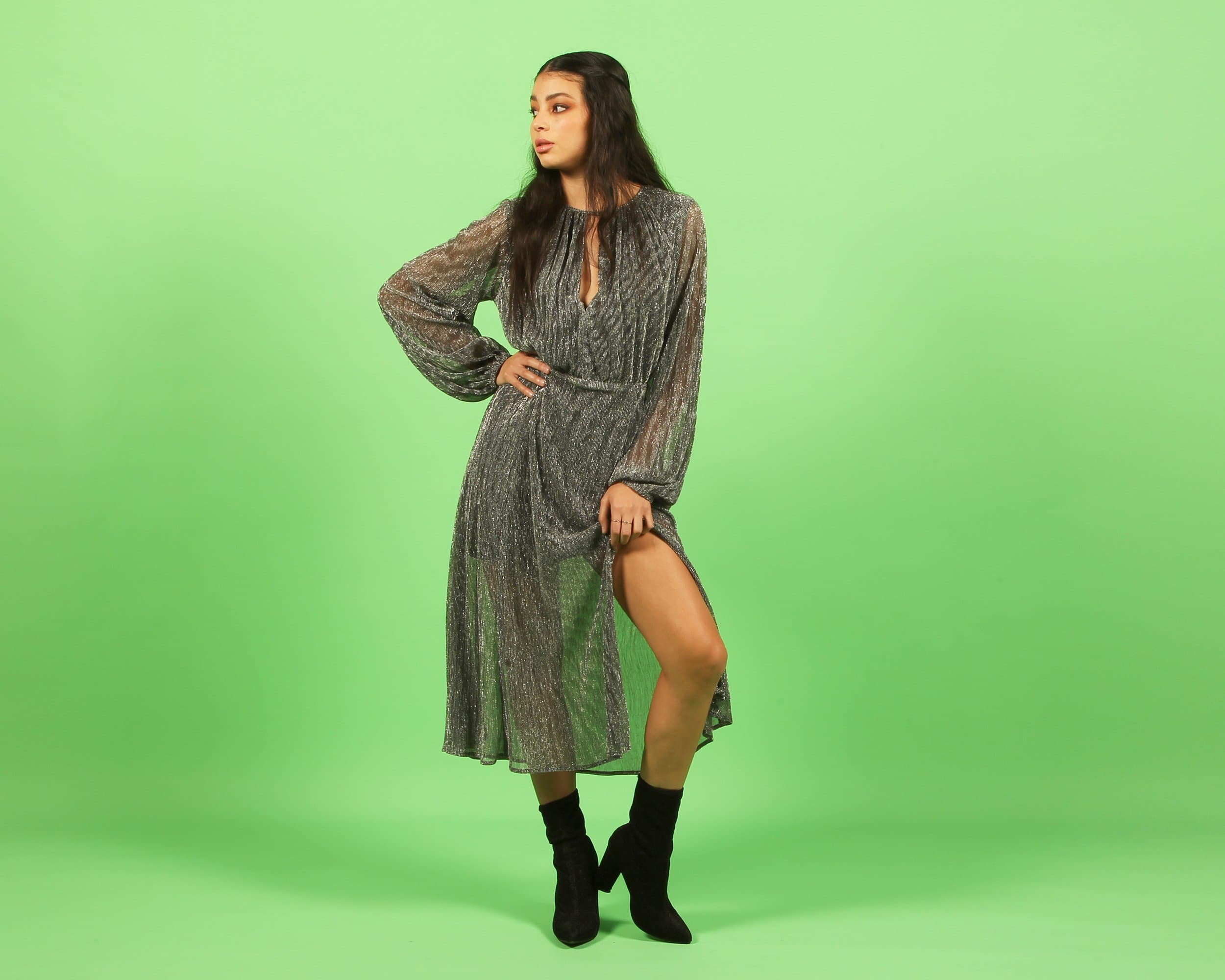 Spectrum Non-Reflective Paper Roll Backdrop (2.7 x 10M) - Limelight Green footer