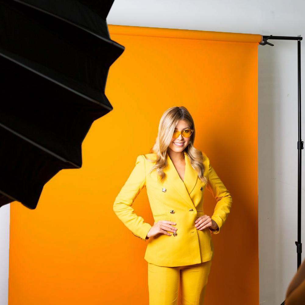 Paper Roll Paper Roll Photography Studio Backdrop Half Width (1.36 x 10M) - Tangerine Dream Orange