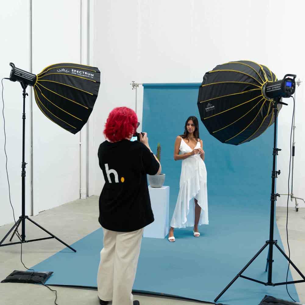 Spectrum Non-Reflective Full Paper Roll Backdrop (2.7 x 10M) - Once In A Blue Moon