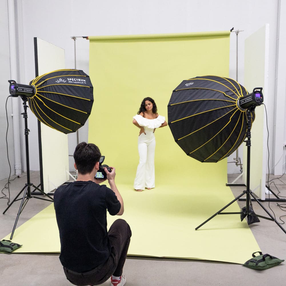 Paper Roll Photography Studio Backdrop Full Length (2.7 x 10M) - Smashed Avocado Green