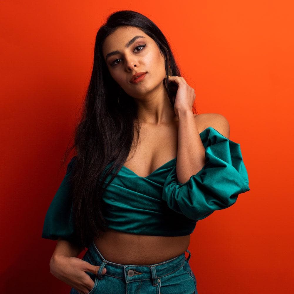 Sweet Papaya Orange Paper Roll Photography Studio Backdrop Half Width (1.36 x 10M)