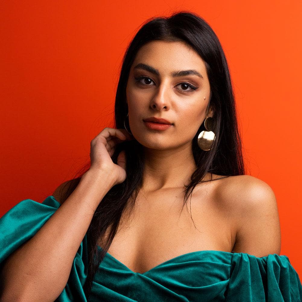 Sweet Papaya Orange Paper Roll Photography Studio Backdrop Half Width (1.36 x 10M)