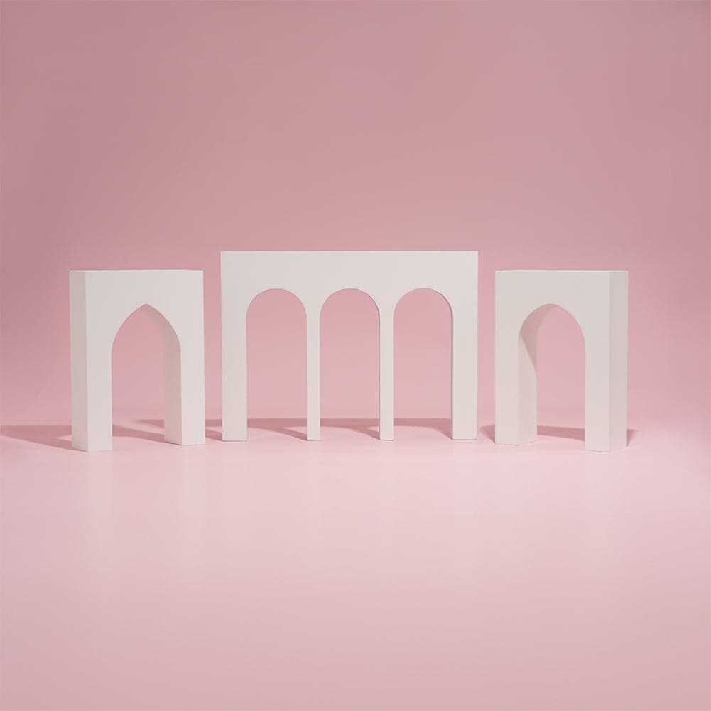 Spectrum White PRO.PROPS Styling Photography Prop - Arch Mega Bundle